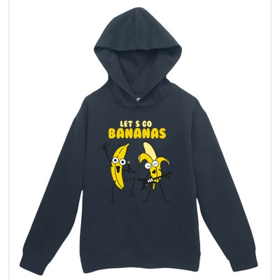 Let's Go Banana Squad Funny Dancing Banana Urban Pullover Hoodie