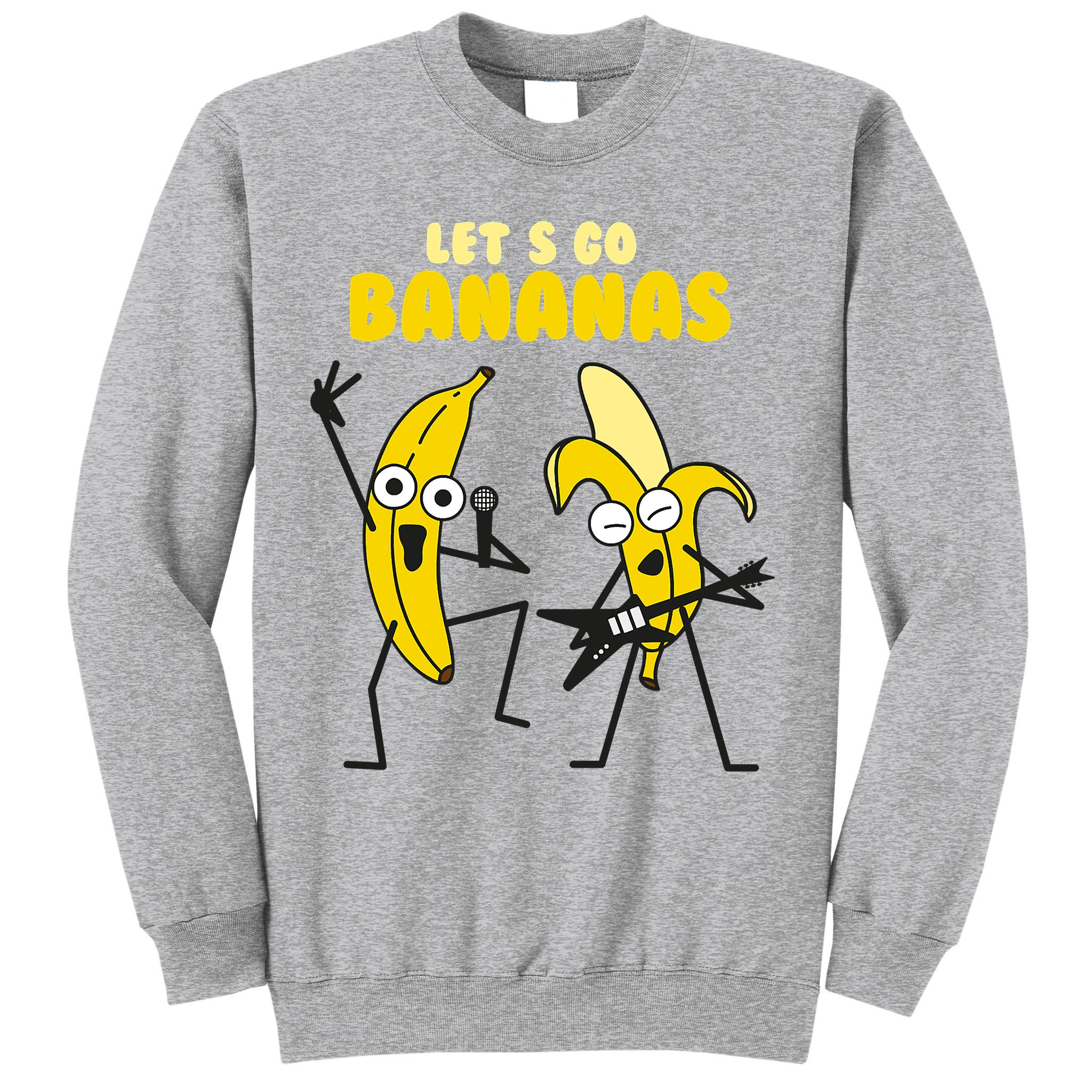 Let's Go Banana Squad Funny Dancing Banana Sweatshirt