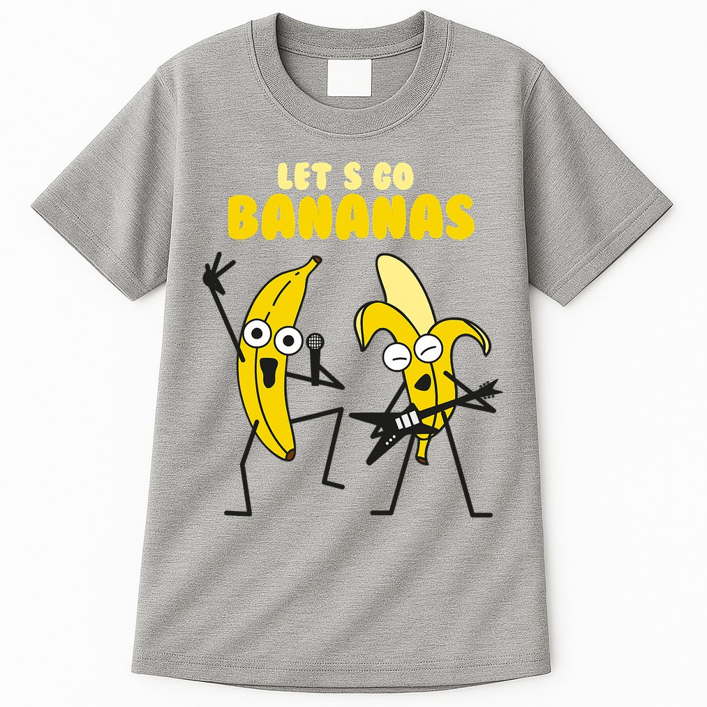 Let's Go Banana Squad Funny Dancing Banana Tall T-Shirt