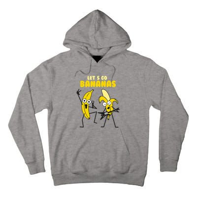 Let's Go Banana Squad Funny Dancing Banana Tall Hoodie