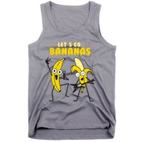 Let's Go Banana Squad Funny Dancing Banana Tank Top