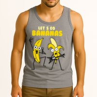 Let's Go Banana Squad Funny Dancing Banana Tank Top