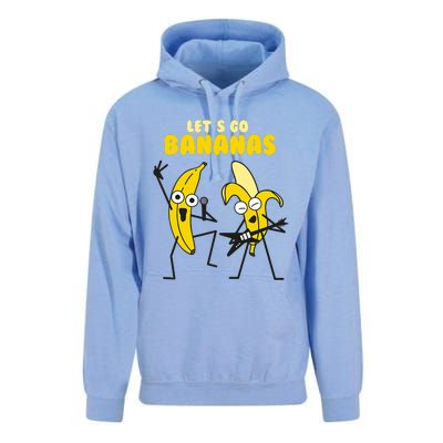 Let's Go Banana Squad Funny Dancing Banana Unisex Surf Hoodie