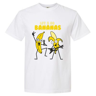 Let's Go Banana Squad Funny Dancing Banana Garment-Dyed Heavyweight T-Shirt