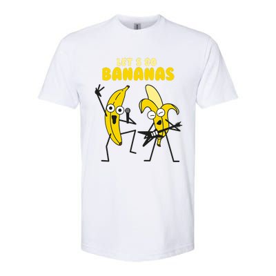 Let's Go Banana Squad Funny Dancing Banana Softstyle CVC T-Shirt