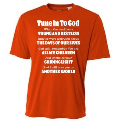 Let God Be Your Guide Classic Tv Soap Operas Cooling Performance Crew T-Shirt