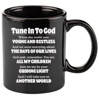 Let God Be Your Guide Classic Tv Soap Operas 11oz C Handle Ceramic Mug