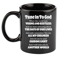 Let God Be Your Guide Classic Tv Soap Operas 11oz C Handle Ceramic Mug
