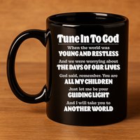 Let God Be Your Guide Classic Tv Soap Operas 11oz C Handle Ceramic Mug