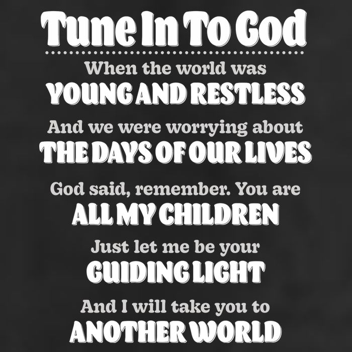 Let God Be Your Guide Classic Tv Soap Operas Hat