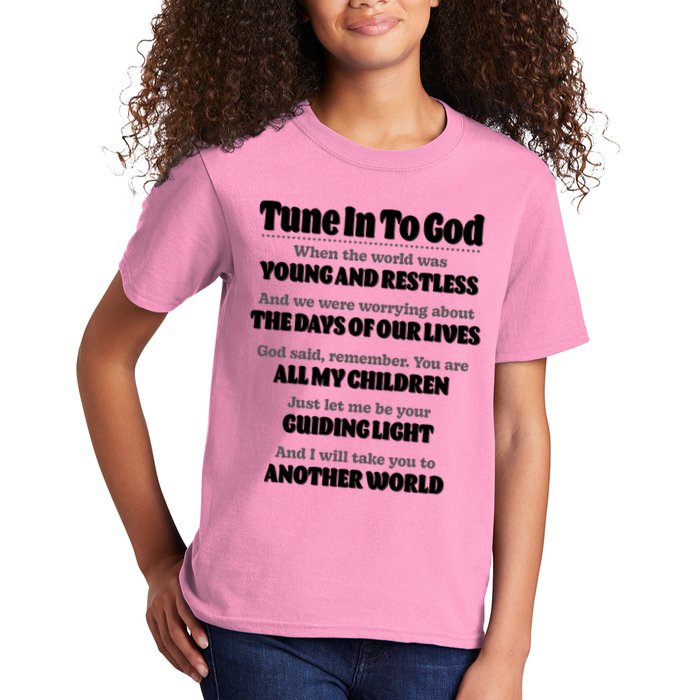 Let God Be Your Guide Classic Tv Soap Operas Kids T-Shirt