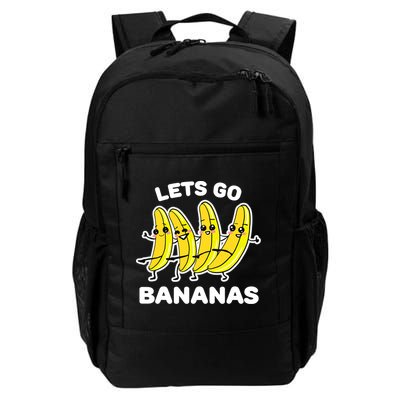Let's Go Banana Squad Funny Dancing Banana Matching Team Backpack