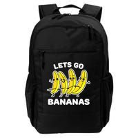 Let's Go Banana Squad Funny Dancing Banana Matching Team Backpack