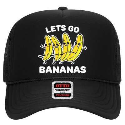 Let's Go Banana Squad Funny Dancing Banana Matching Team Hat