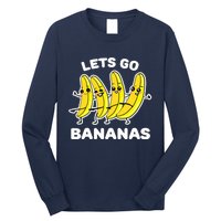 Let's Go Banana Squad Funny Dancing Banana Matching Team Long Sleeve Shirt