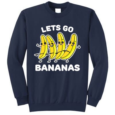 Let's Go Banana Squad Funny Dancing Banana Matching Team Sweatshirt