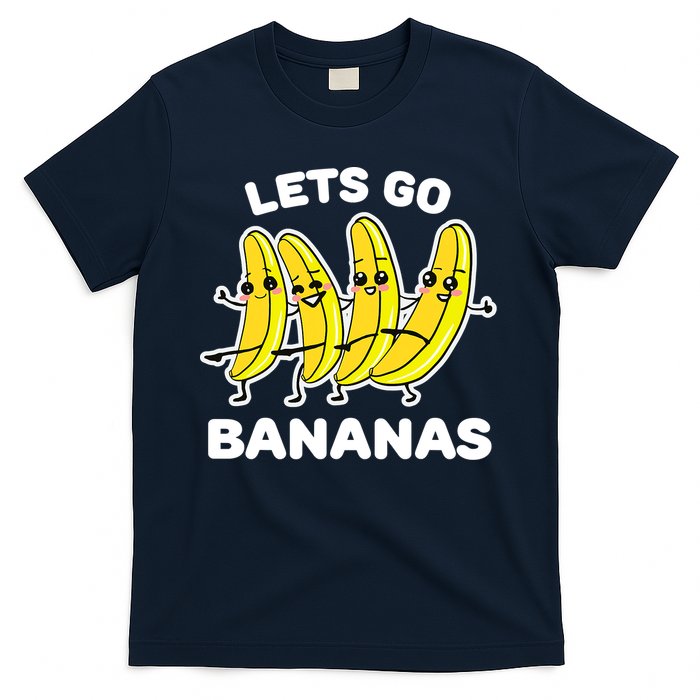 Let's Go Banana Squad Funny Dancing Banana Matching Team T-Shirt