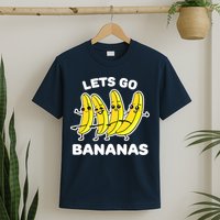 Let's Go Banana Squad Funny Dancing Banana Matching Team T-Shirt