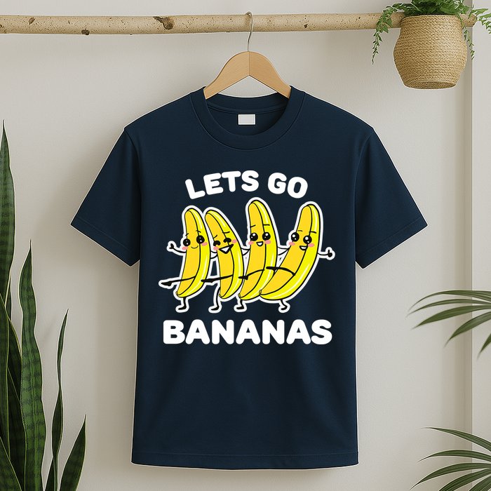 Let's Go Banana Squad Funny Dancing Banana Matching Team T-Shirt