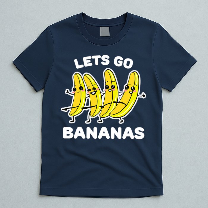 Let's Go Banana Squad Funny Dancing Banana Matching Team T-Shirt