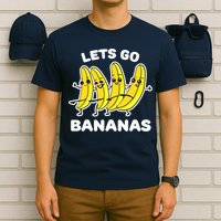 Let's Go Banana Squad Funny Dancing Banana Matching Team T-Shirt