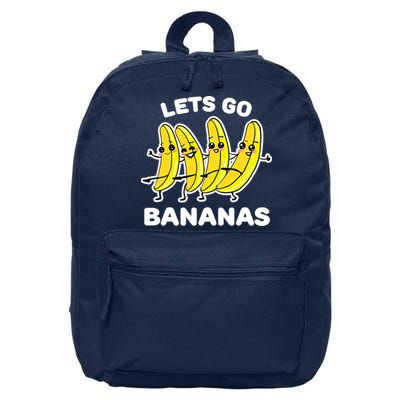 Let's Go Banana Squad Funny Dancing Banana Matching Team 16 in Basic Backpack