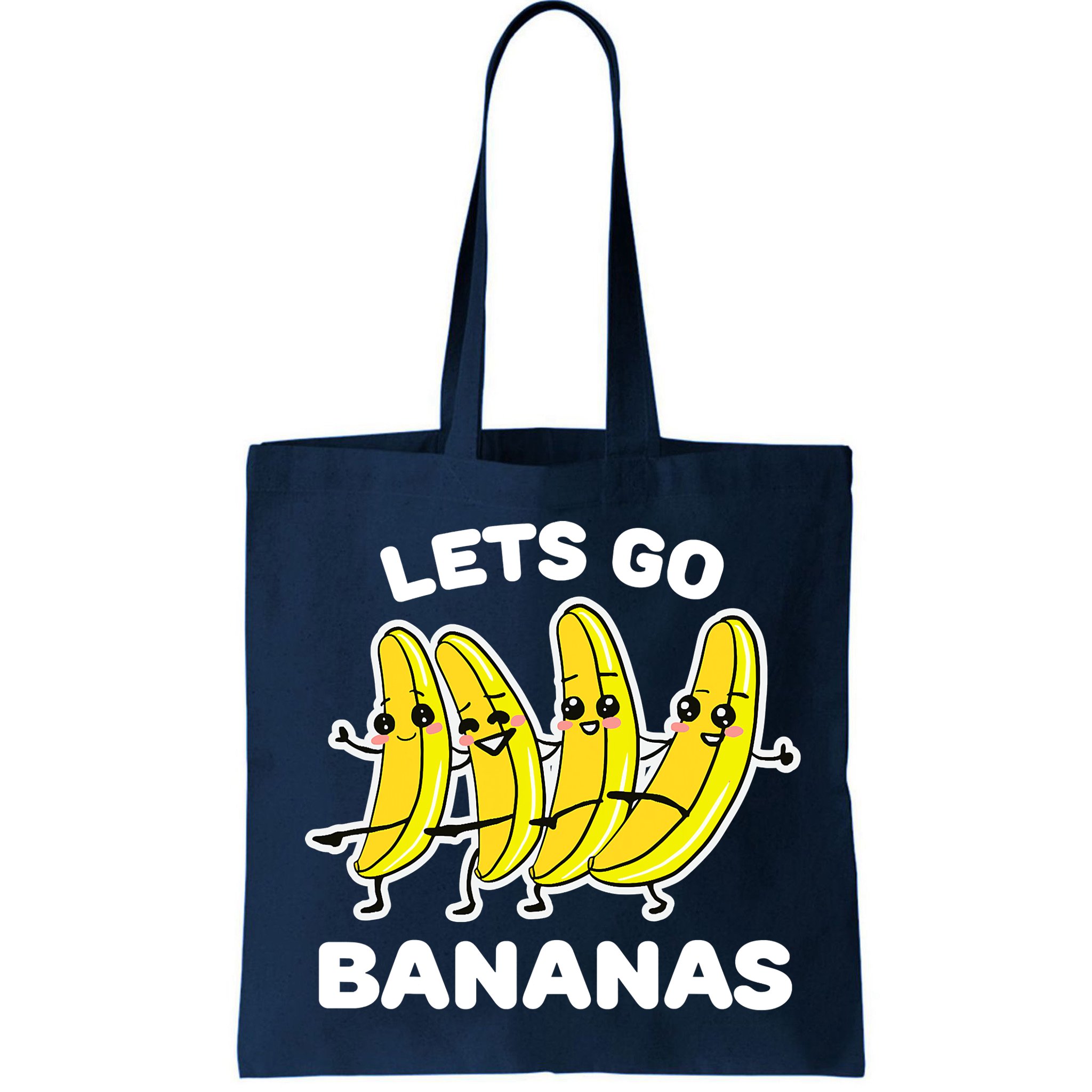 Let's Go Banana Squad Funny Dancing Banana Matching Team Bag