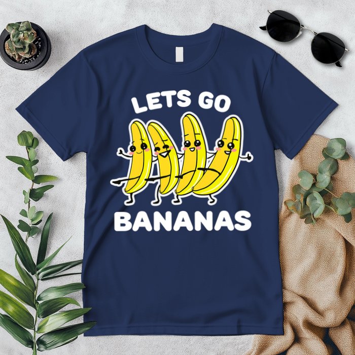 Let's Go Banana Squad Funny Dancing Banana Matching Team Premium T-Shirt
