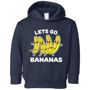 Let's Go Banana Squad Funny Dancing Banana Matching Team Toddler Hoodie