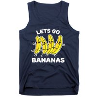 Let's Go Banana Squad Funny Dancing Banana Matching Team Tank Top