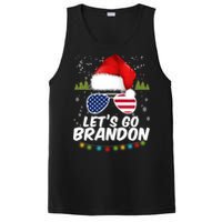 Let's Go Brandon Santa Claus USA Christmas Shades PosiCharge Competitor Tank