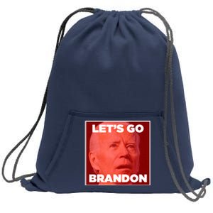 Let's Go Brandon Joe Apparel Sweatshirt Cinch Pack Bag