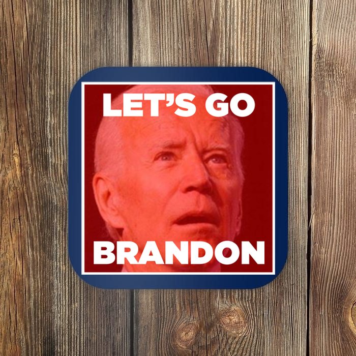 Let's Go Brandon Joe Apparel Coaster