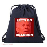 Let's Go Brandon Joe Apparel Drawstring Bag