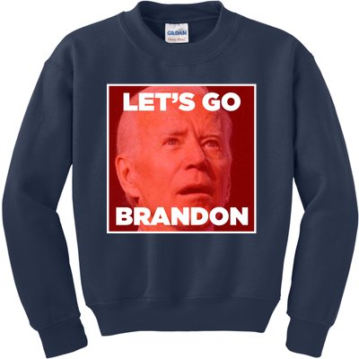 Let's Go Brandon Joe Apparel Kids Sweatshirt