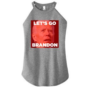 Let's Go Brandon Joe Apparel Women's Perfect Tri Rocker Tank