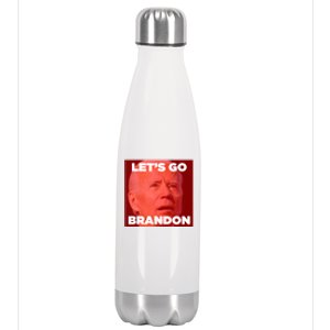 Let's Go Brandon Joe Apparel Stainless Steel Insulated Water Bottle