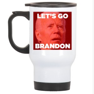 Let's Go Brandon Joe Apparel Stainless Steel Travel Mug