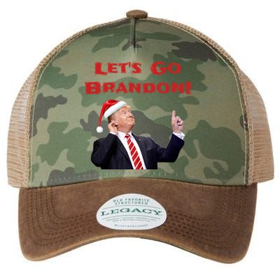 MAGA Republican Let's Go Brandon Anti Biden Christmas Trump  Legacy Tie Dye Trucker Hat