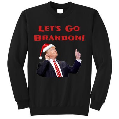 MAGA Republican Let's Go Brandon Anti Biden Christmas Trump  Sweatshirt