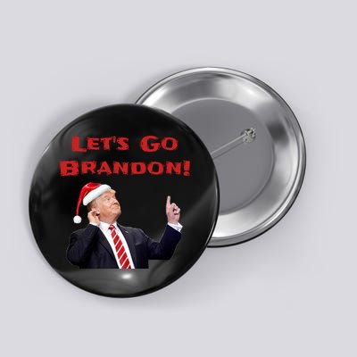 MAGA Republican Let's Go Brandon Anti Biden Christmas Trump  Button
