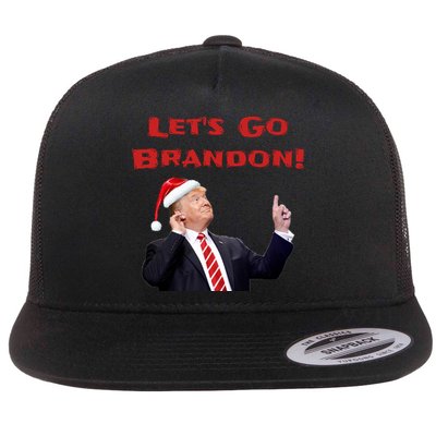 MAGA Republican Let's Go Brandon Anti Biden Christmas Trump  Flatbill Hat