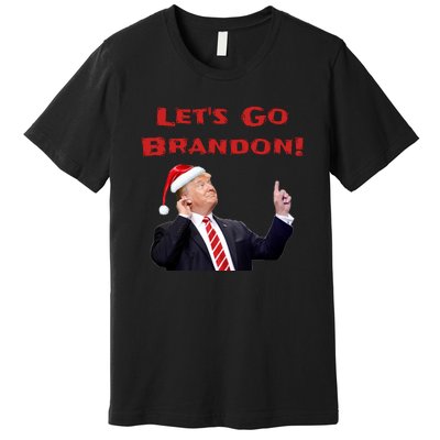 MAGA Republican Let's Go Brandon Anti Biden Christmas Trump  Premium T-Shirt