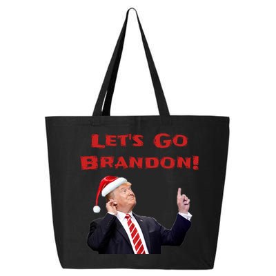 MAGA Republican Let's Go Brandon Anti Biden Christmas Trump  25L Jumbo Tote