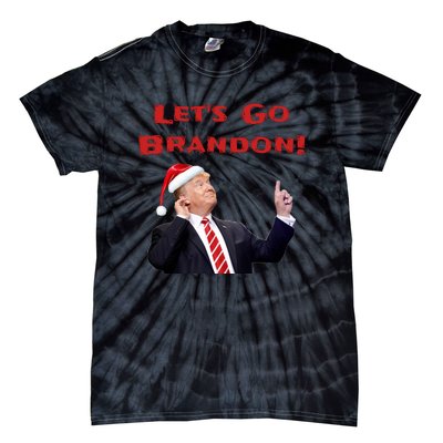 MAGA Republican Let's Go Brandon Anti Biden Christmas Trump  Tie-Dye T-Shirt