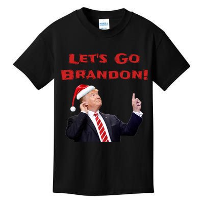 MAGA Republican Let's Go Brandon Anti Biden Christmas Trump  Kids T-Shirt
