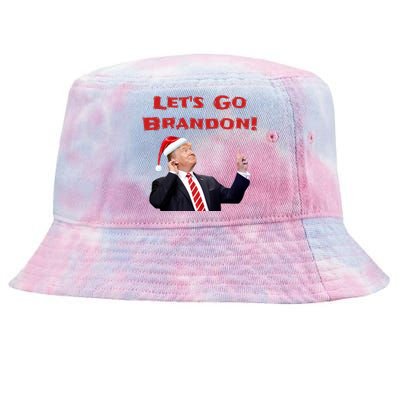 MAGA Republican Let's Go Brandon Anti Biden Christmas Trump  Tie-Dyed Bucket Hat