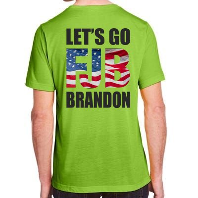 Let's Go Brandon FJB Flag Image Kitchenware Adult ChromaSoft Performance T-Shirt