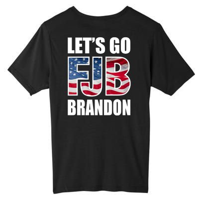 Let's Go Brandon FJB Flag Image Kitchenware Tall Fusion ChromaSoft Performance T-Shirt