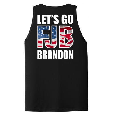 Let's Go Brandon FJB Flag Image Kitchenware PosiCharge Competitor Tank